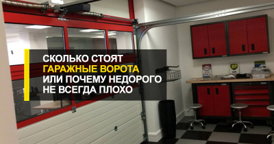  Стоимость гаражных ворот.
